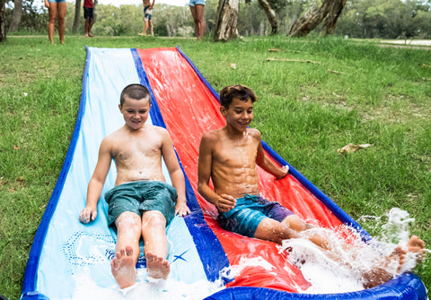 Cooee Inflatables Slide & Glide - Double