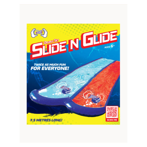Cooee Inflatables Slide & Glide - Double