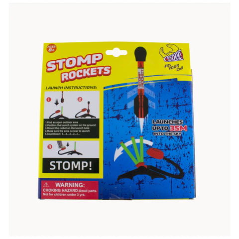 Cooee Stomp Rocket packaging