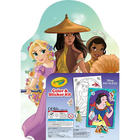 Crayola Colour & Sticker Kit - Disney Princess