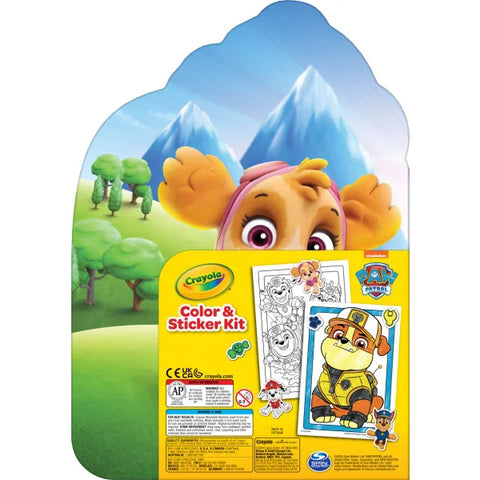 Crayola Colour & Sticker Kit - Paw Patrol