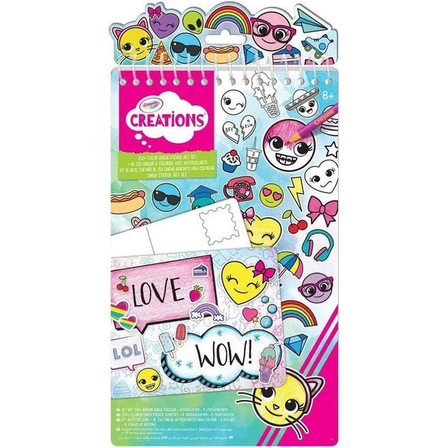Crayola Creations Colour Emoji Sticker Book