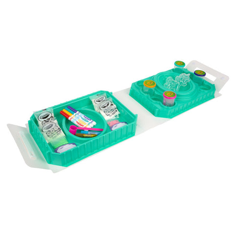 Crayola Goo Unicorn All-in-1 Sensory Station contents