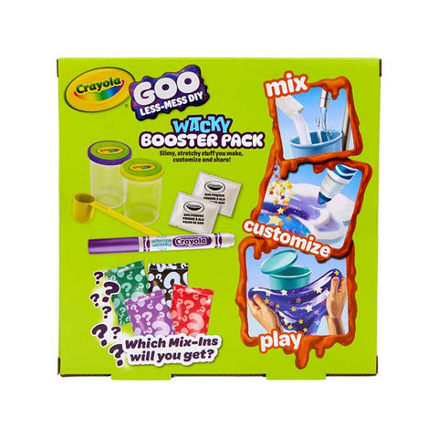 Crayola Goo Wacky Booster Pack back view