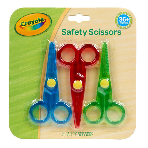 Crayola My First Safety Scissors 3pk