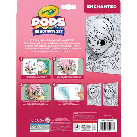 *Crayola POPS 3D Activity Set Enchanted