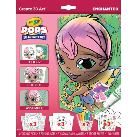 *Crayola POPS 3D Activity Set Enchanted