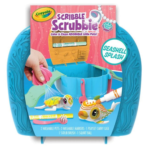 Crayola Scribble Scrubbie Seashell Splash