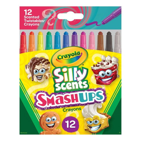 Crayola Smash Ups Mini Twistable Crayons (12 pk)