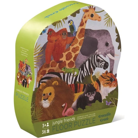 Crocodile Creek 36pc Floor Puzzle - Jungle Friends