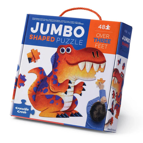 Crocodile Creek 48pc Jumbo Floor Puzzle - Dinosaur