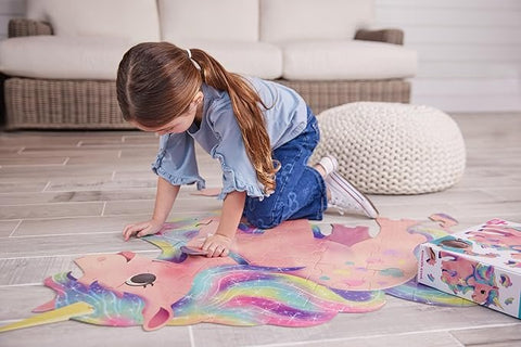 Crocodile Creek 48pc Jumbo Floor Puzzle - Unicorn