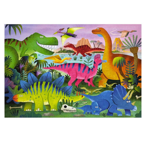 Crocodile Creek 48pc Puzzle - Dino Land