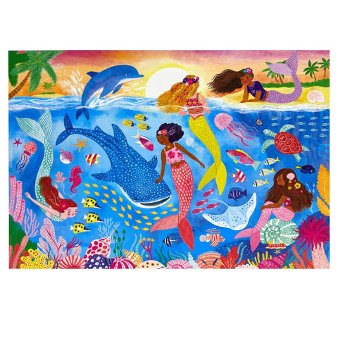 Crocodile Creek 48pc Puzzle - Mermaid Dreams