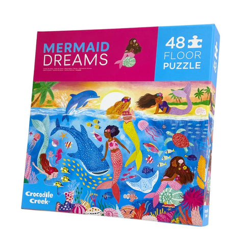 Crocodile Creek 48pc Puzzle - Mermaid Dreams