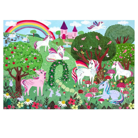 Crocodile Creek 48pc Puzzle - Unicorn Dreams