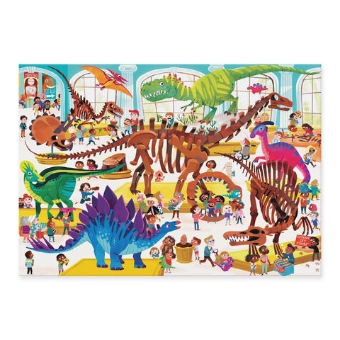 Crocodile Creek 60-piece Day at the Museum Dino puzzle