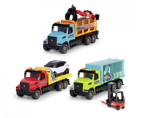 Dickie Toys Heavy Road Truck - Car Transporter