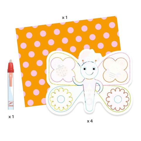 Djeco Animalo Magic Colouring