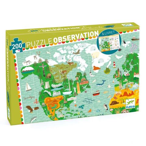 Djeco Around The World Puzzle 200pc
