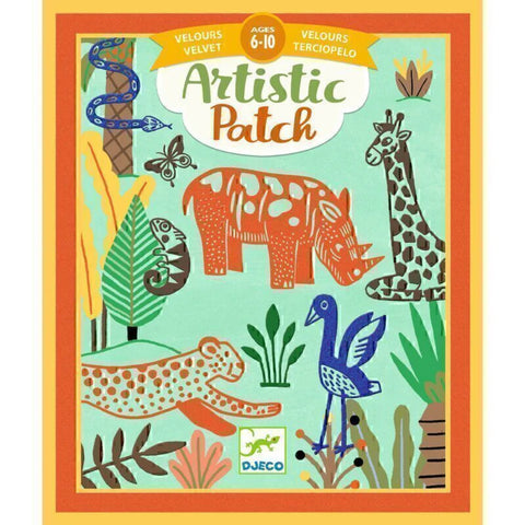 Djeco Artistic Patch Velvet - Wilderness