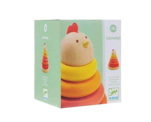 Djeco Cachempil Stacking Mother hen