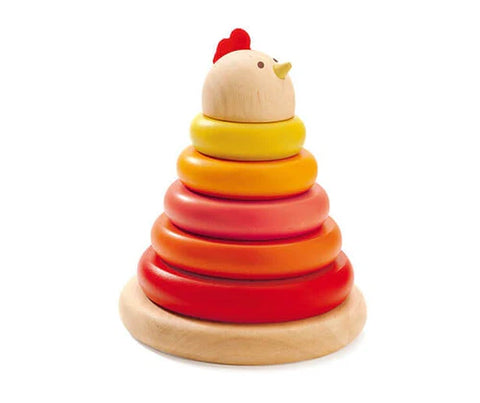 Djeco Cachempil Stacking Mother hen