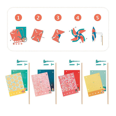 Djeco DIY Pinwheels