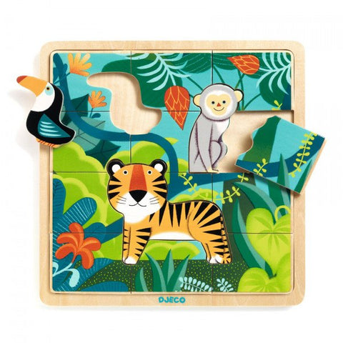 Djeco Puzzle - Jungle 15pc*