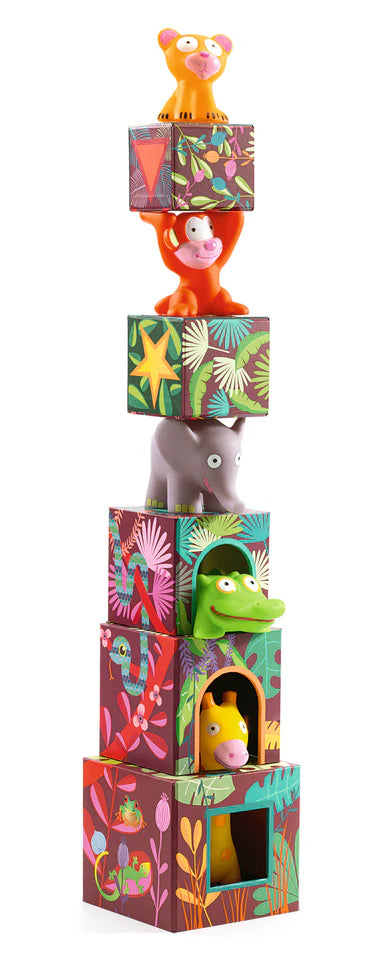 Djeco Topanijungle Stacking Game