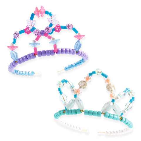 Djeco Duo of Tiaras beads, headbands and finished tiaras