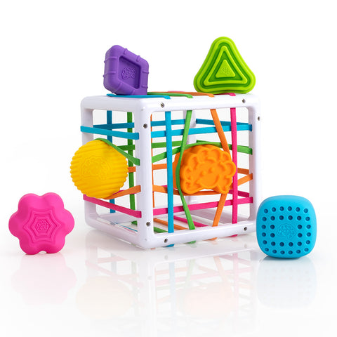 Fat Brain InnyBin sensory shape toy