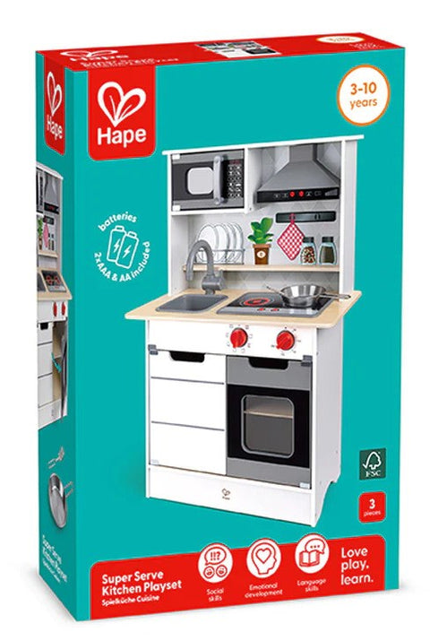 Foodstuff Giochi Legno Lidl Playtive HAPE Super Serve Kitchen