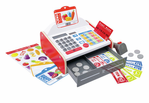Hape Beep n Buy Cash Register wooden toy till