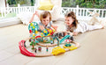 Hape Joyful Ride Railway Set with Ferris wheel and carousel