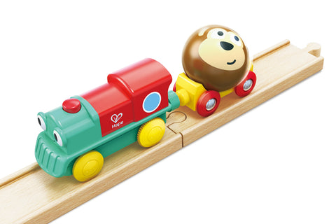 Hape Jungle Animals Railway Set