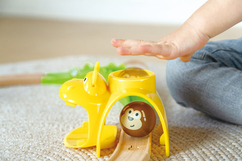 Hape Jungle Animals Railway Set