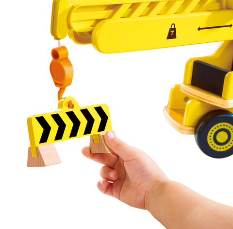 Hape Mobile Crane & Construction Set