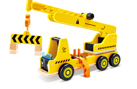 Hape Mobile Crane & Construction Set