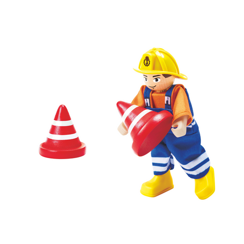 Hape Mobile Crane & Construction Set