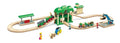 Hape Old-Timer Train Set vintage wooden train with carriages