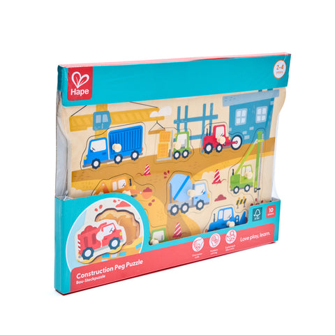Hape Peg Puzzle - Construction