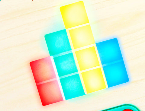Hape Pixelz Bright Beats Pixel Drum light-up display