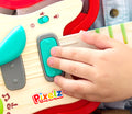 Hape Pixelz Rainbow Rock Guitar with pixel lights