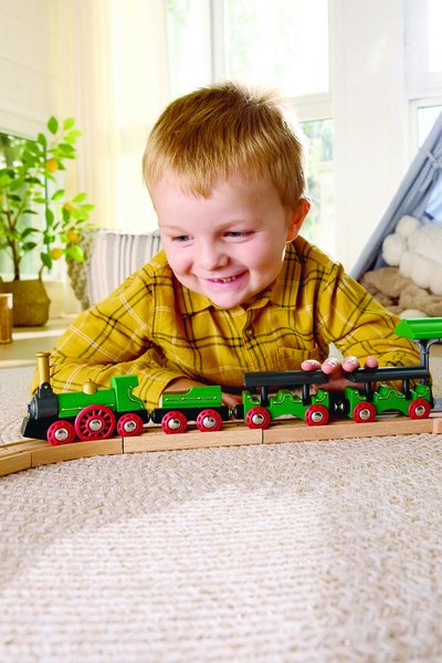Hape Retro Train with Foldable Chimney