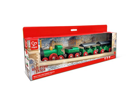 Hape Retro Train with Foldable Chimney