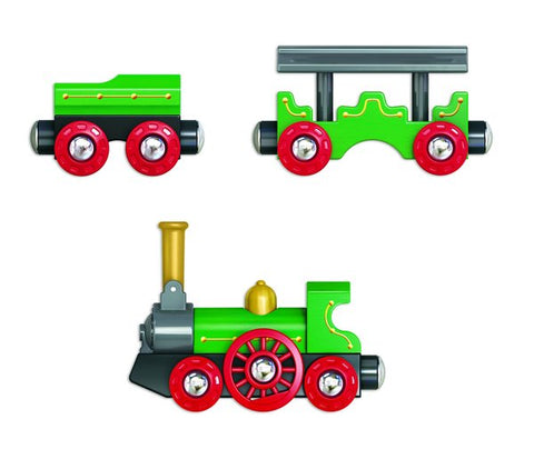 Hape Retro Train with Foldable Chimney