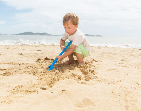 Hape Sand Shovel (55cm) - Blue