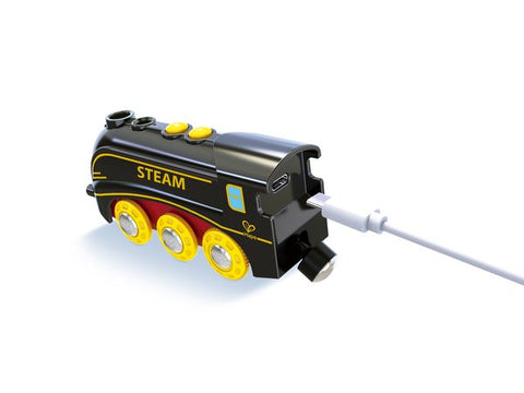 Hape Steam & Whistle Train Set