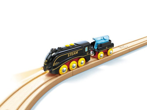 Hape Steam & Whistle Train Set